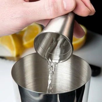 Barfly 1 x 2 oz Japanese Style Jigger - Stainless Steel - Set of 12
