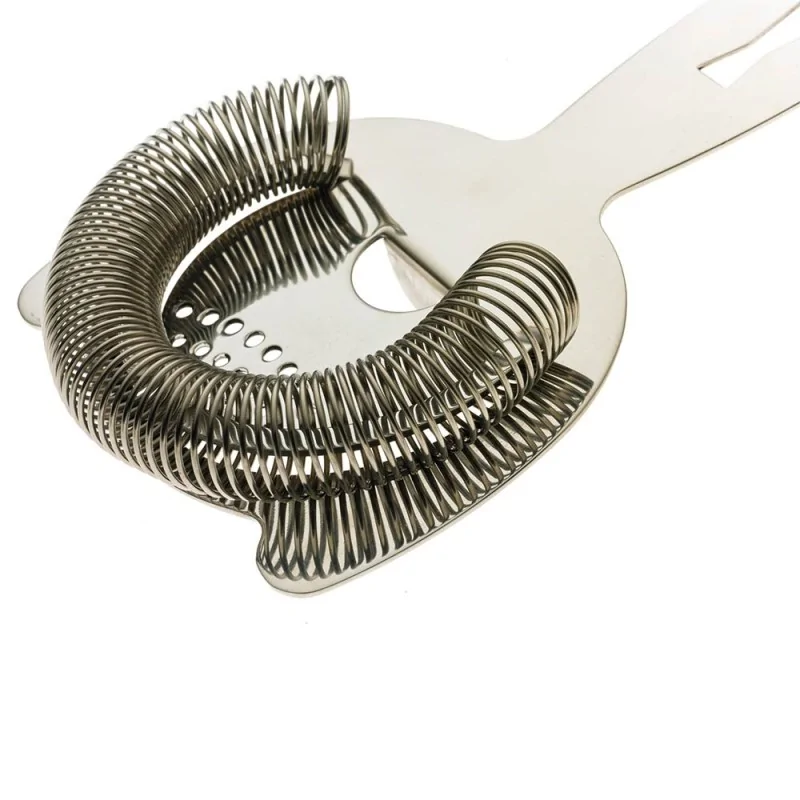 Barfly Heavy-Duty Spring Bar Strainer - Stainless Steel - Set of 6