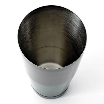 Barfly 18 oz Shaker/Tin - Black - Set of 6