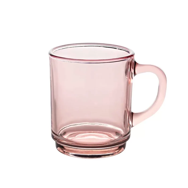 Duralex Versailles Collection Pink/Blush Mug - 8 3/4 oz - Case of 72 Duralex Versailles Collection Pink/Blush Mug - 8 3/4 oz - Case of 72