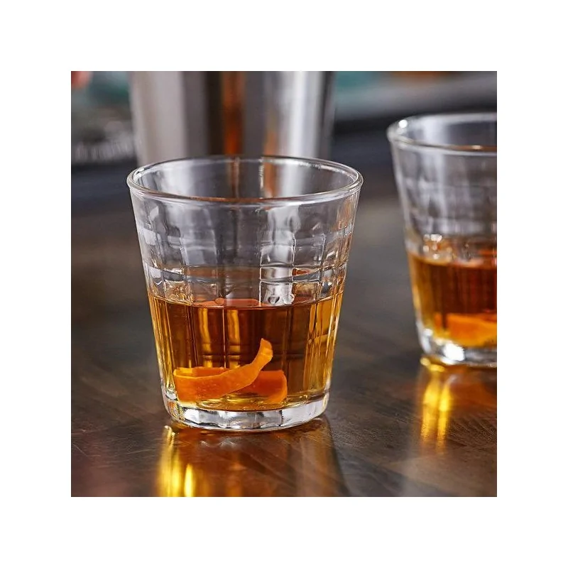 Duralex Prisme Collection Clear Tumbler - 7 3/8 oz - Case of 48 Duralex Prisme Collection Clear Tumbler - 7 3/8 oz - Case of 48