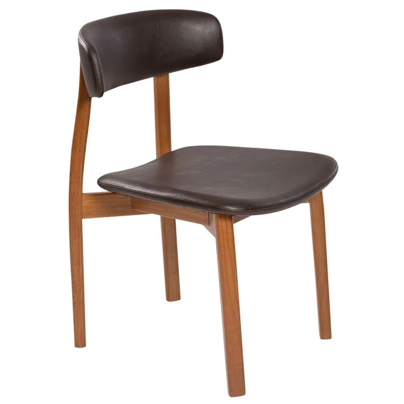 Chair Tauari Wood Brown - 19.7" x 20.9" x 31.5" Chair Tauari Wood Brown - 19.7" x 20.9" x 31.5"