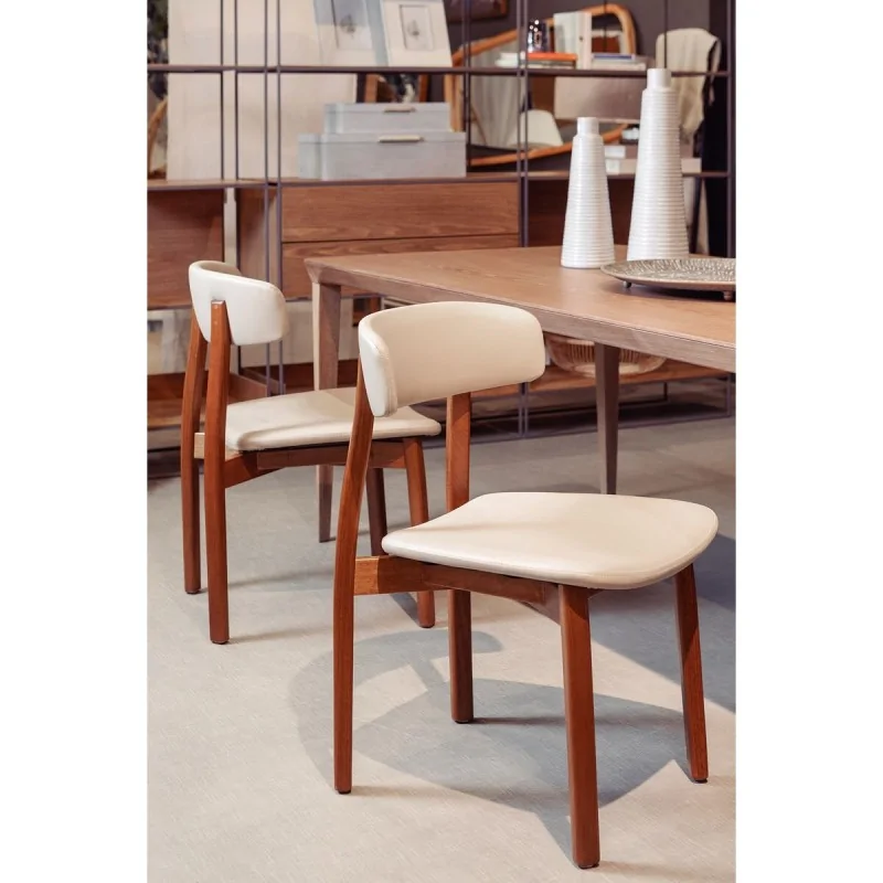 Chair Tauari Wood Beige - 19.7" x 20.9" x 31.5" Chair Tauari Wood Beige - 19.7" x 20.9" x 31.5"