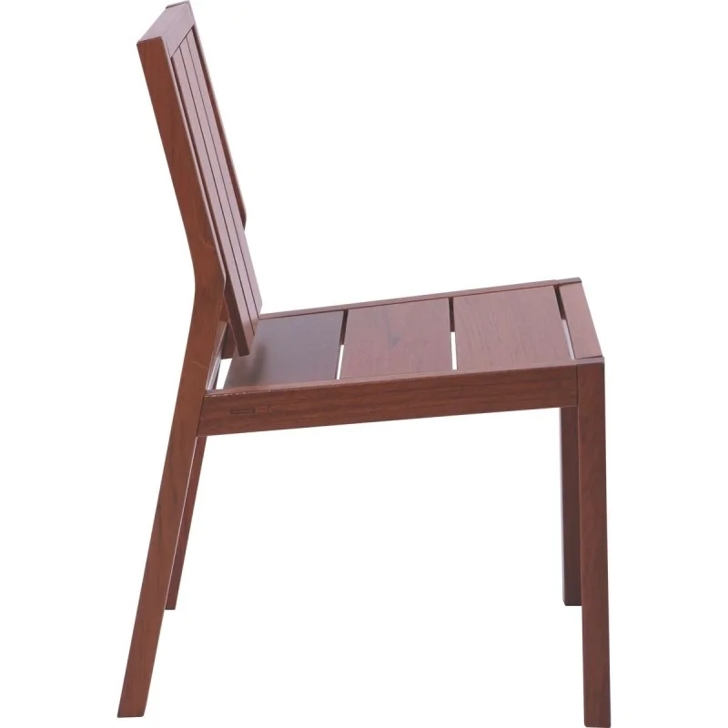 Brazilian Cherry Wood Backrest Chair Lanati - 23.2" x 18.5" x 32.3" Brazilian Cherry Wood Backrest Chair Lanati - 23.2" x 18.5" x 32.3"