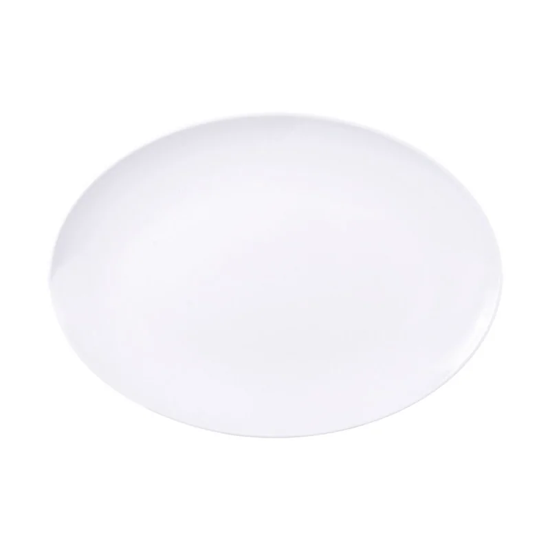 Oval Serving Plate Sophia Collection - 12.6 in x 10 in - Set of 4 Oval Serving Plate Sophia Collection - 12.6 in x 10 in - Set of 4