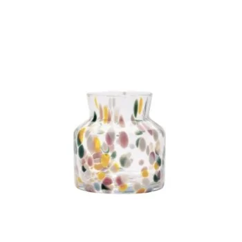 Kosta Boda Meadow Glass Vase Spring Small