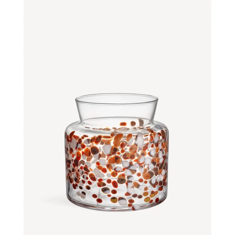 Kosta Boda Meadow Glass Vase Fall Wide
