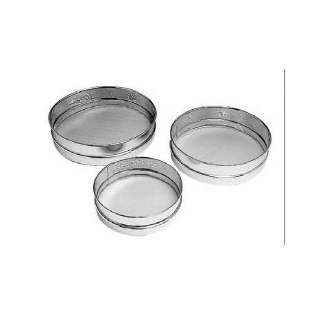 Matfer Bourgeat Set Of 3 Sieves Metal Mesh (7", 8" And 10") Matfer Bourgeat Set Of 3 Sieves Metal Mesh (7", 8" And 10")