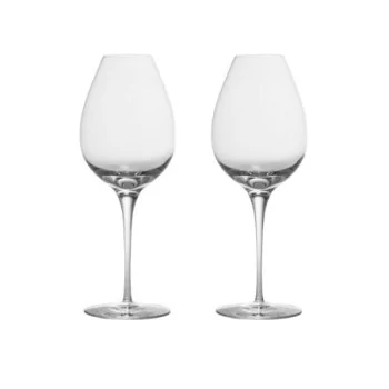 Orrefors Difference Primeur Wine - Set of 2