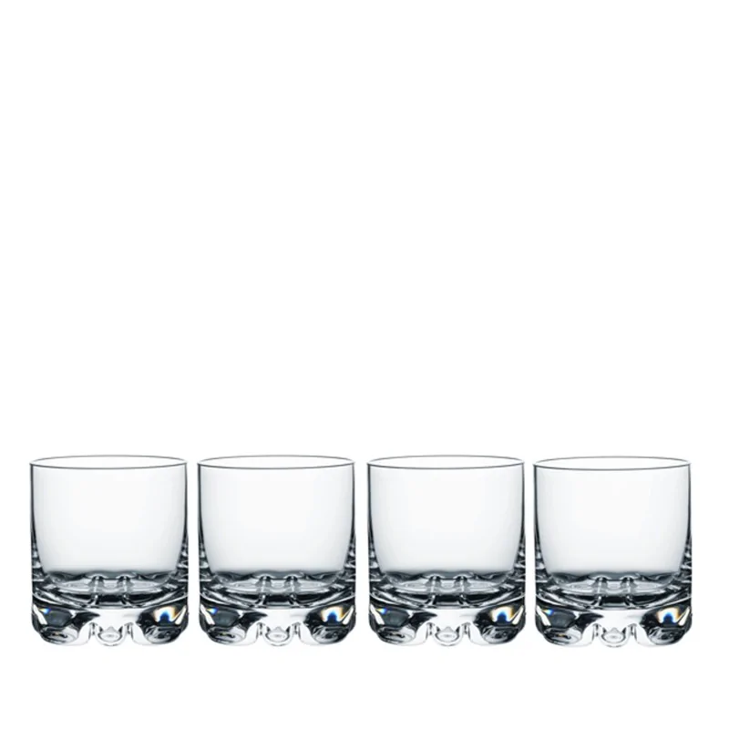 Orrefors Erik Crystal Old Fashioned - Set of 4 Orrefors Erik Crystal Old Fashioned - Set of 4