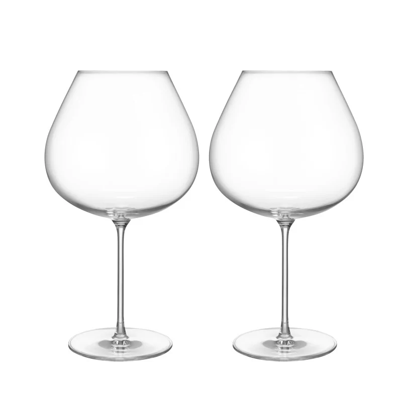 Orrefors Frantzen Crystal Mature Wine - Set of 2