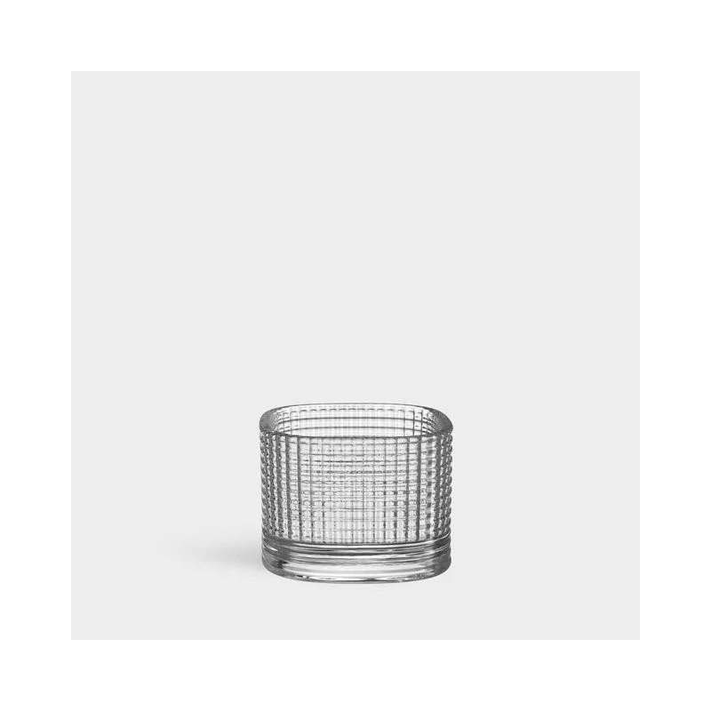 Orrefors Magica Crystal Votive Bowl Super Circle Clear Small