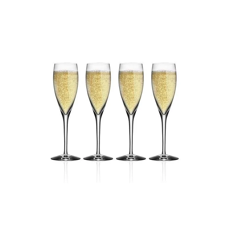 Orrefors More Crystal Champagne - Set of 4