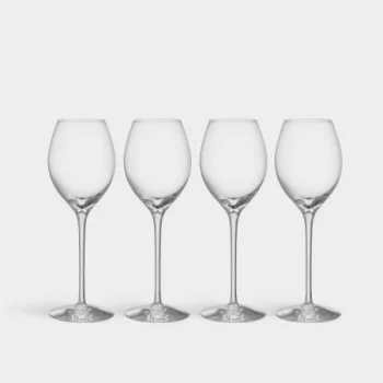 Orrefors More Crystal Champagne Boule - Set of 4