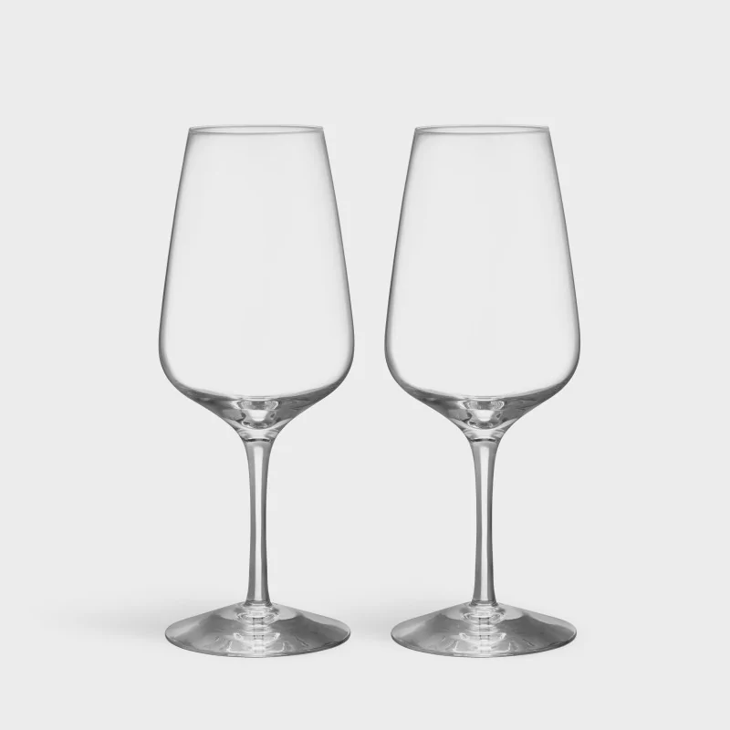 Orrefors Pulse Crystal Wine Glass - Set of 2