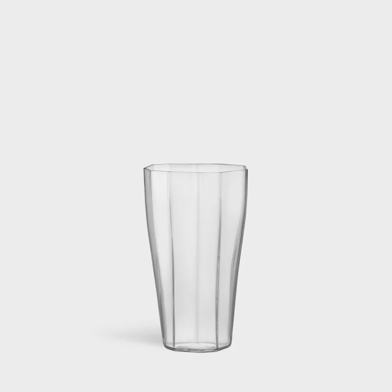 Orrefors Reed Crystal Vase Clear Medium Orrefors Reed Crystal Vase Clear Medium