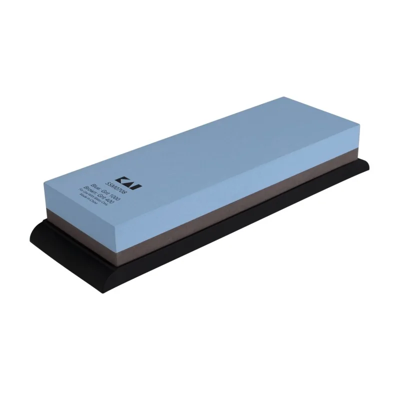 Shun Combination Whetstone w/ Rubber Base - 400/1000 Grit
