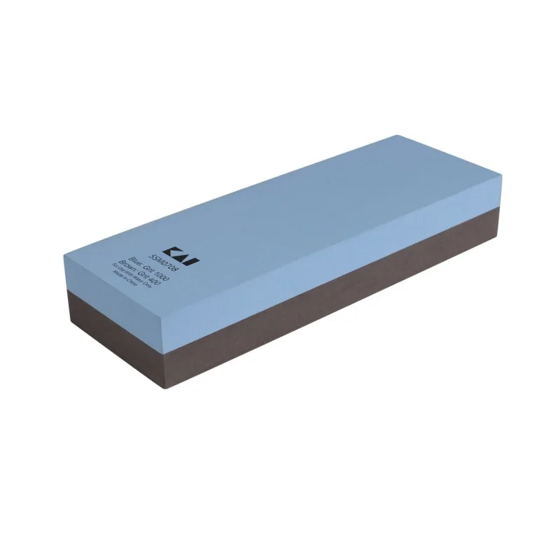 Shun Combination Whetstone w/ Rubber Base - 400/1000 Grit