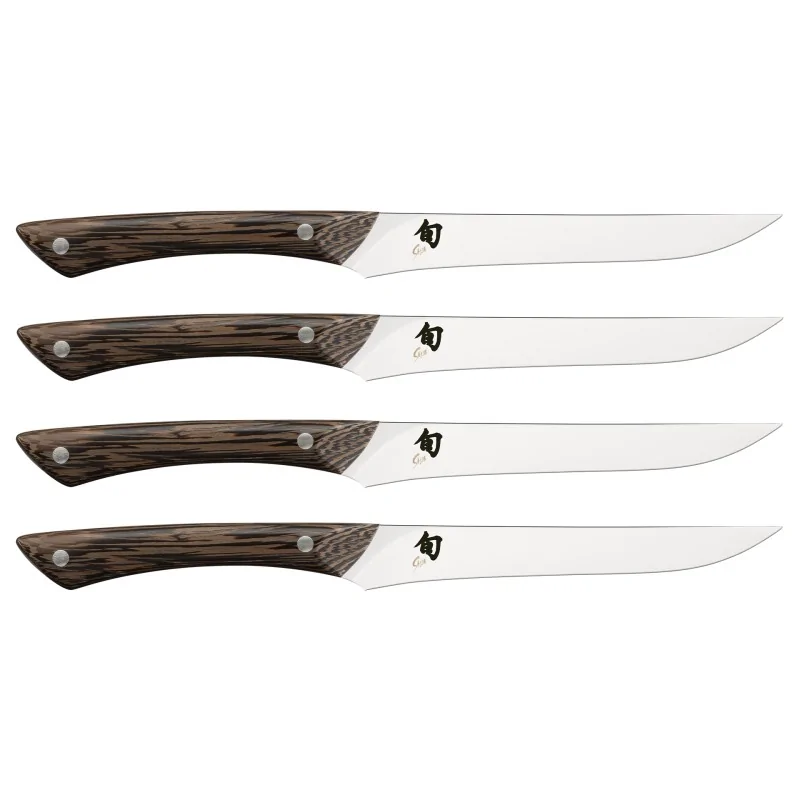 Shun Shima Natural 4pc. Steak Knife Set