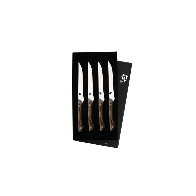 Shun Shima Natural 4pc. Steak Knife Set