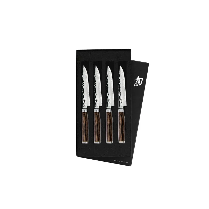 Shun Premier 4 Pc Steak Knife Knife Set Shun Premier 4 Pc Steak Knife Knife Set