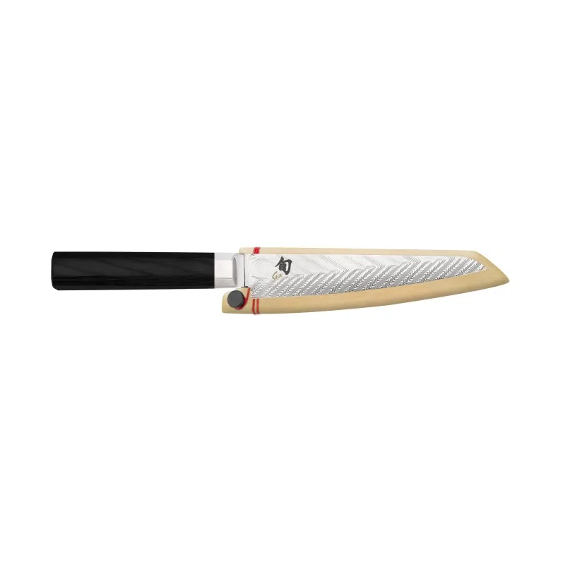 Shun Dual Core Utility Knife/Butchery Knife 6" w/ Saya Shun Dual Core Utility Knife/Butchery Knife 6" w/ Saya