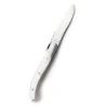 Bon Chef Laguiole Steak Knife - 8 - 7/8" Overall Length - 4" Blade - 13/0 Stainless Steel Blade - Pearl Handle - Set of 12