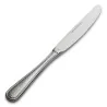 Bon Chef Positano Euro Dinner Knife - 9.4" - Solid Handle - Hammered Finish - Set of 12