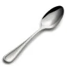 Bon Chef Positano Oval Bowl Soup/Dessert Spoon - 7.3" - Hammered Finish - Set of 12