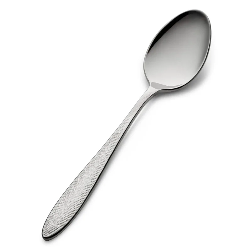 Bon Chef Copen Soup/Dessert Spoon - 7.95" - Mirror Finish - Dishwasher Safe - Set of 12