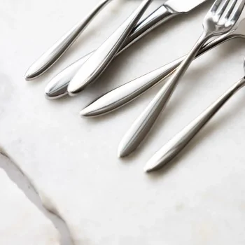 Bon Chef Luce Oyster/Cocktail Fork - 5.79" - Mirror Finish - Set of 12