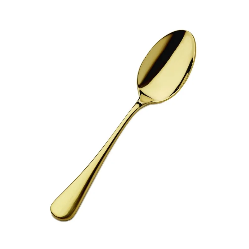 Bon Chef Luce Table/Serving Spoon - 8.86" - Gold Mirror (Special Order) - Set of 12