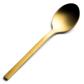 Bon Chef Milan Teaspoon - 5.5" - Gold PVD Mirror Finish - Set of 12