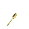 Bon Chef Roman Demitasse Spoon - 4 - 1/2" - Gold Matte - Set of 12