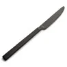 Bon Chef Milan Dinner Knife - 9.13" - Black PVD Matte - Set of 12