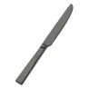 Bon Chef Roman Dessert Knife - 8 - 1/2" - Black Matte - Set of 12