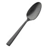 Bon Chef Roman Demitasse Spoon - 4 - 1/2" - Black Matte - Set of 12