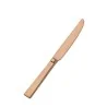 Bon Chef Roman Dessert Knife - 8 - 1/2" - Rose Gold - Set of 12