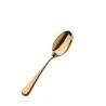 Bon Chef Como Teaspoon - 6 - 3/8" - Rose Gold - Set of 12