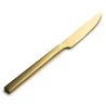 Bon Chef Milan Dinner Knife - 9.13" - Gold PVD Mirror - Set of 12