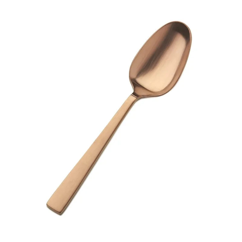 Bon Chef Roman Table Serving Spoon - 8 - 3/4" - Rose Gold Matte - Set of 12 Bon Chef Roman Table Serving Spoon - 8 - 3/4" - Rose Gold Matte - Set of 12