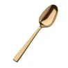 Bon Chef Roman Table Serving Spoon - 8 - 3/4" - Rose Gold - Set of 12