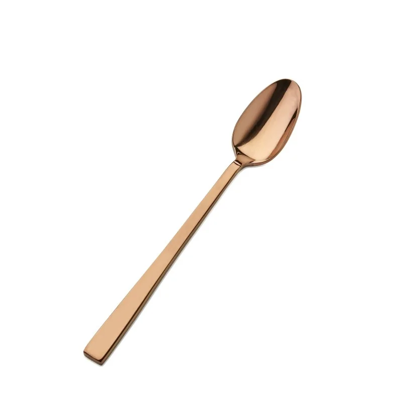 Bon Chef Roman Ice Teaspoon - 7 - 1/4" - Rose Gold - Set of 12 Bon Chef Roman Ice Teaspoon - 7 - 1/4" - Rose Gold - Set of 12