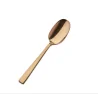 Bon Chef Roman Soup/Dessert Spoon - 6 - 1/4" - Rose Gold - Set of 12
