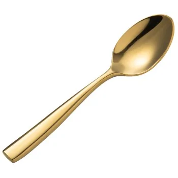 Bon Chef Manhattan Demitasse Spoon - 4 - 7/8" - Mirror Finish - Set of 12
