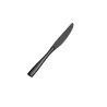 Bon Chef Manhattan Dinner Knife - 9" - Black PVD Mirror Finish - Set of 12