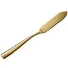 Bon Chef Manhattan Butter Knife - 6 - 5/8" - Gold PVD Mirror Finish - Set of 12