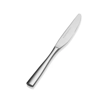 Bon Chef Manhattan Dinner Knife - 9" - Brushed Matte Finish - Set of 12