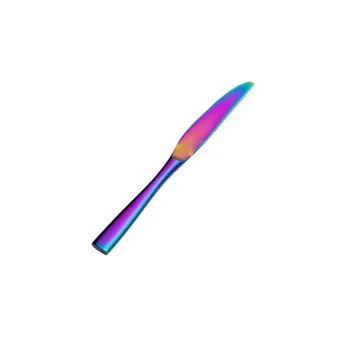 Bon Chef Manhattan Dinner Knife - 9" - Rainbow PVD - Set of 12