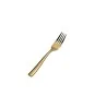 Bon Chef Manhattan Salad Fork - 6 - 3/4" - Gold PVD Matte Finish - Set of 12